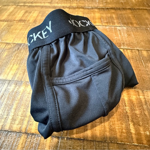 Jockey Black Men’s Boxer Briefs with Branded Waistband - Picture 7 of 7